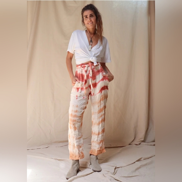 Jen's Pirate Booty Pants - Jen's Pirate Booty Tie Dye Minglewood Pants Size Small